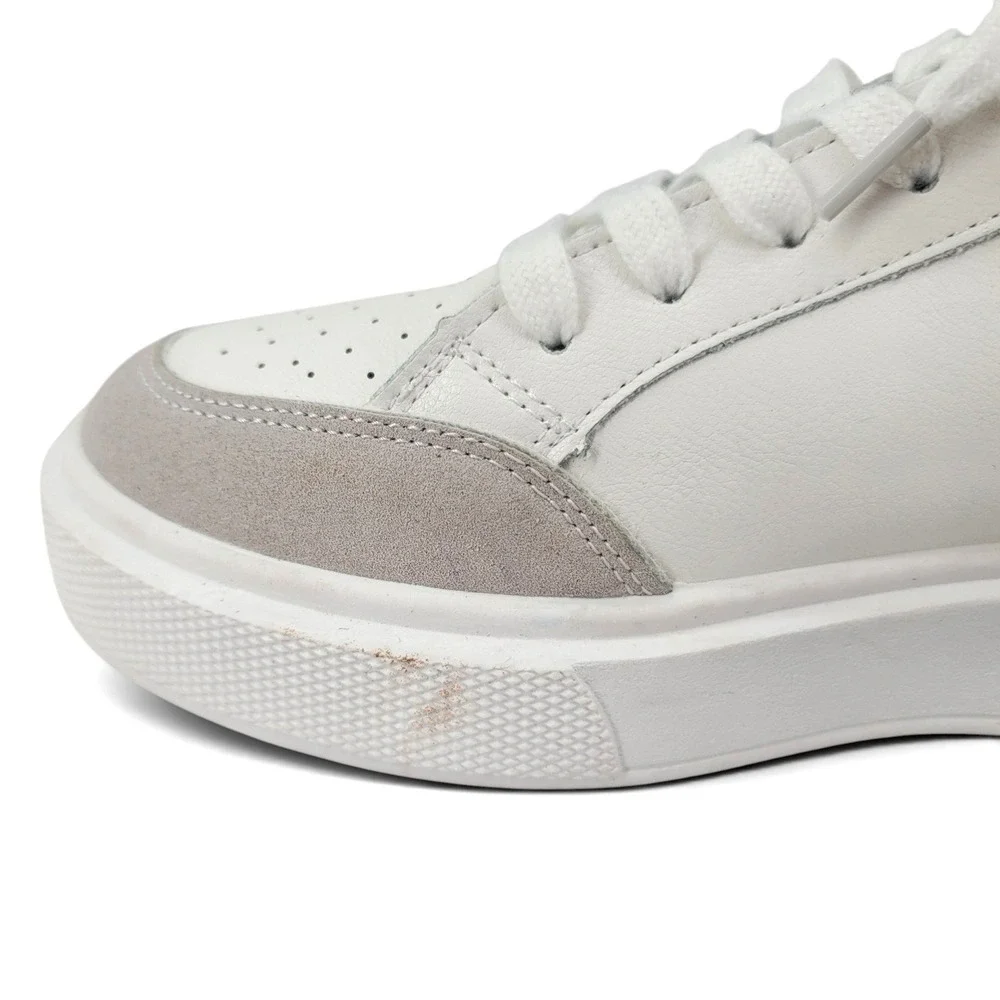 Vintage Havana Lexa Sneakers 9 White Star Platform Skater Streetwear Shoes